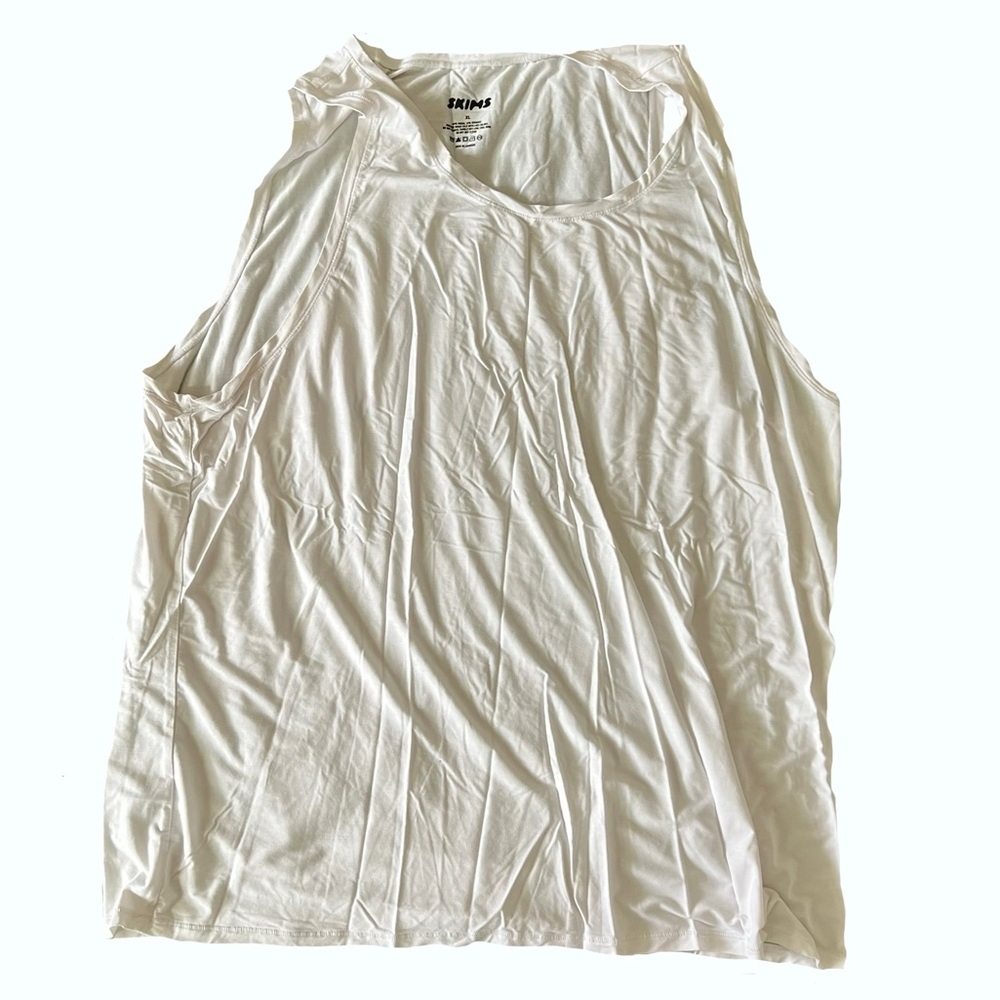 Pack of 3 Athletic Tanks - White